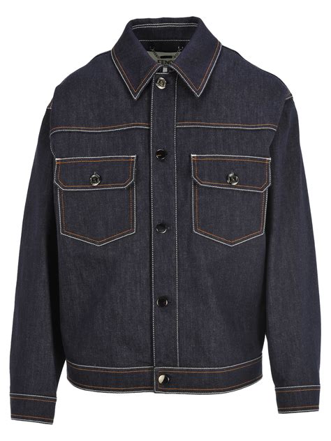 fendi denim jacket hangtw|FENDI two.